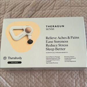Therabody Theragun Sense Percussion Massager - White & Black